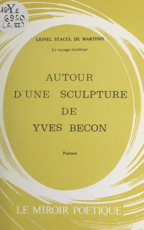 ebook cover of Le voyage intérieur, by Lionel Stacul De Martinis