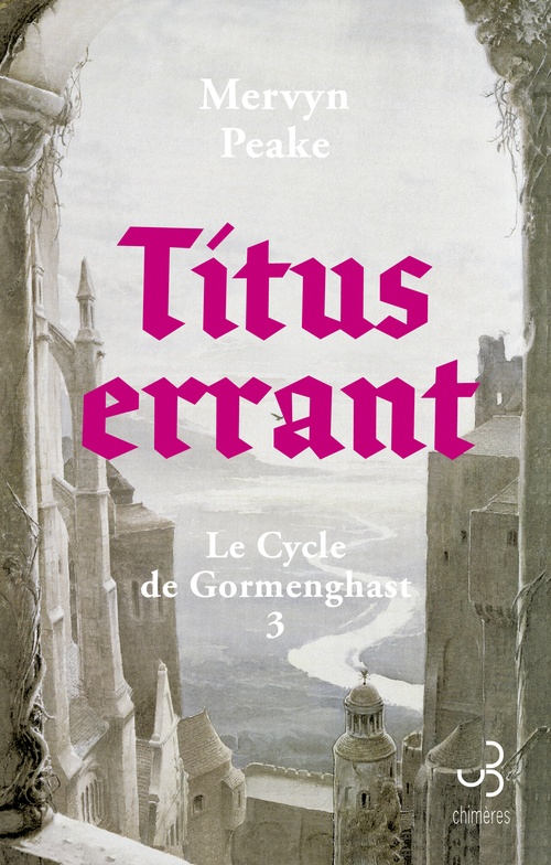 Couverture ebook de Titus errant, de Mervyn Peake