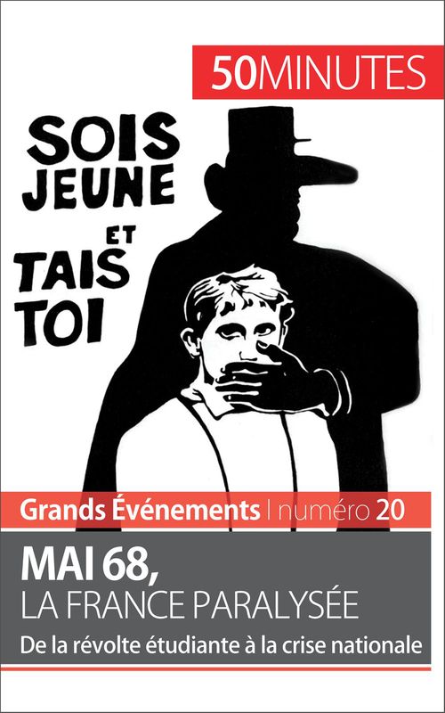ebook cover of Mai 68, la France paralysée, by Emilie Comes