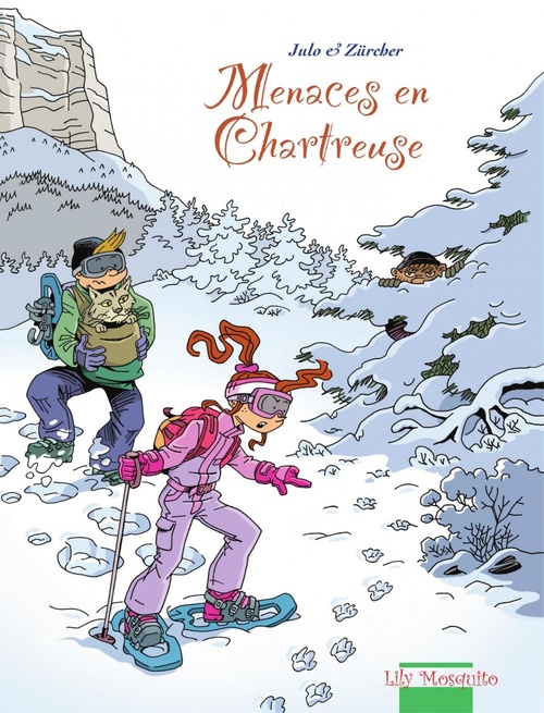 ebook cover of Menaces en Chartreuse, by Muriel Zürcher