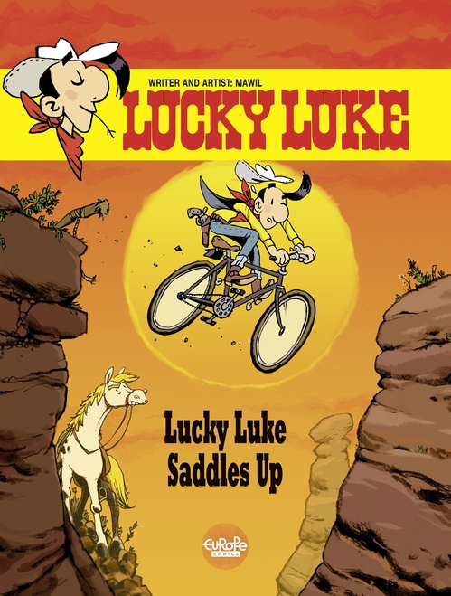 ebook cover of Lucky Luke - Saddles Up, by Mawil