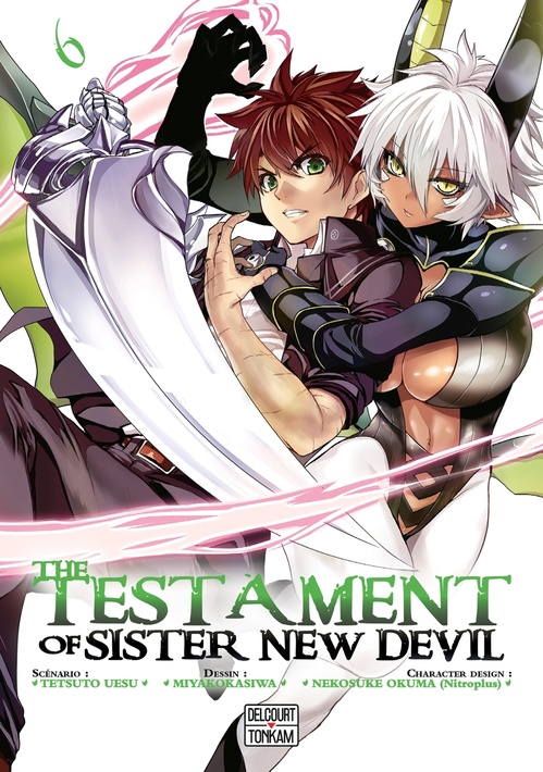 Couverture ebook de The Testament of sister new devil T06, de Tetsuto Uesu