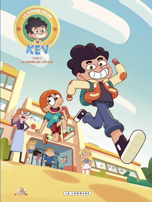 Couverture ebook de Le Monde selon Kev - tome 2 - La frisée de l'école, de Chico