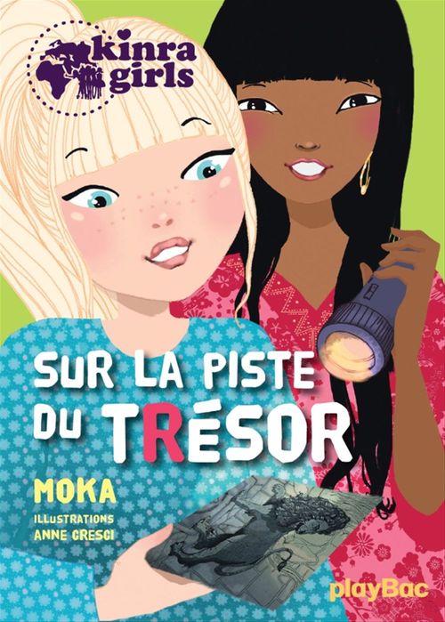 ebook cover of Kinra girls - Sur la piste du trésor - Tome 9, by Anne Cresci, Moka