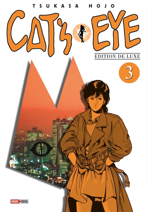 Couverture ebook de Cat's Eye Edition De Luxe T03, de Tsukasa Hojo