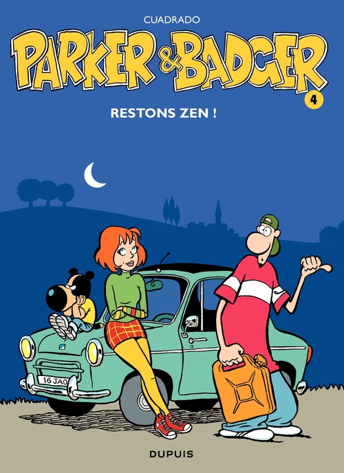 ebook cover of Parker et Badger - Tome 4 - Restons zen !, by Marc Cuadrado