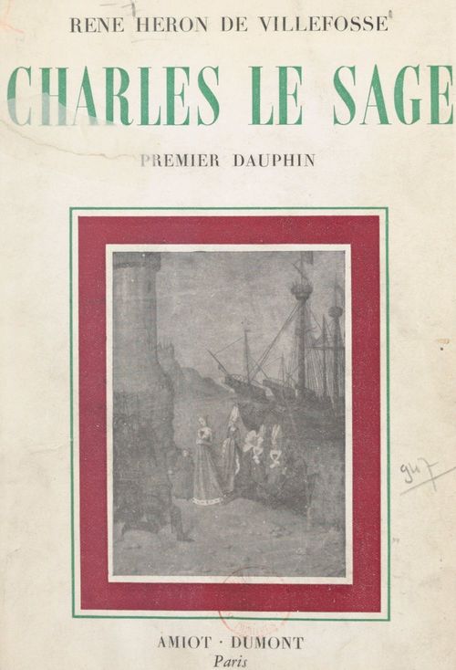 Couverture ebook de Charles le sage, de Rene Heron De Villefosse