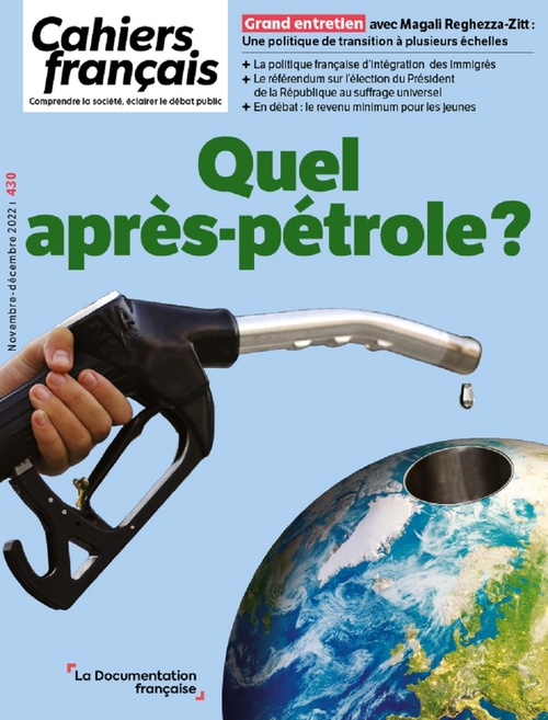 ebook cover of Cahiers français : Quel après-pétrole ? - n°430, by Documentation Francaise