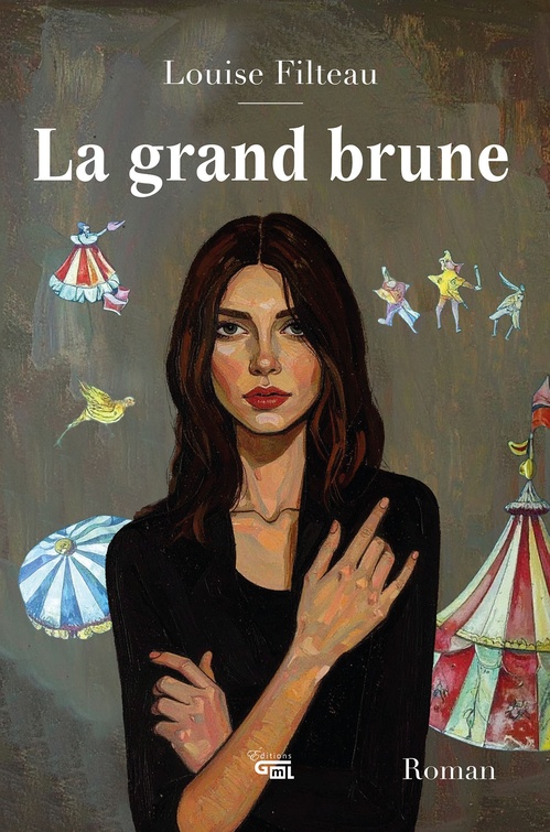 Couverture ebook de La grand brune, de Louise Filteau