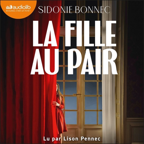audiobook cover of La Fille au pair, by Sidonie Bonnec