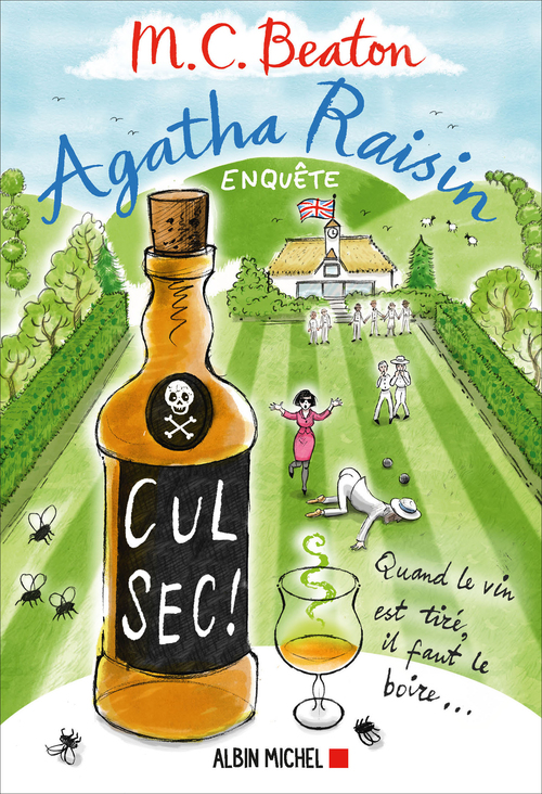 Couverture ebook de Agatha Raisin enquête 32 - Cul sec !, de M. C. Beaton