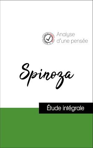 ebook cover of Analyse d'une pensée : Spinoza (résumé et fiche de lecture plébiscités par les enseignants sur fichedelecture.fr), by Spinoza