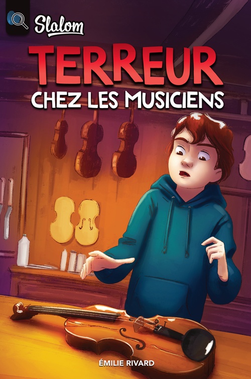 ebook cover of Terreur chez les musiciens, by Emilie Rivard