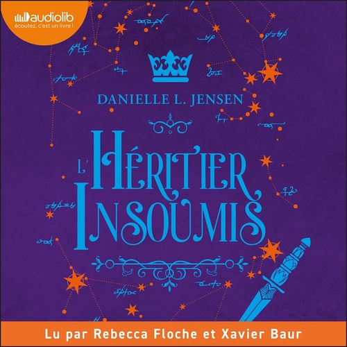 Couverture audiobook de L'Héritier insoumis, de Danielle L. Jensen