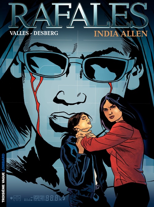 ebook cover of Rafales - tome 3 - India Allen, by Stephen Desberg, Francis Vallès
