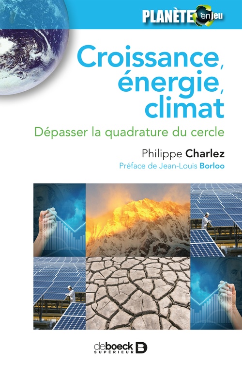 ebook cover of Croissance, énergie, climat, by Philippe Charlez