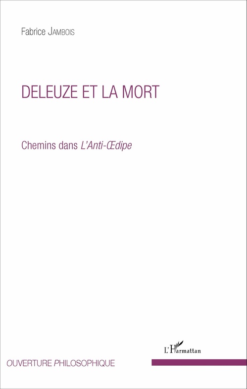 ebook cover of Deleuze et la mort, by Fabrice Jambois