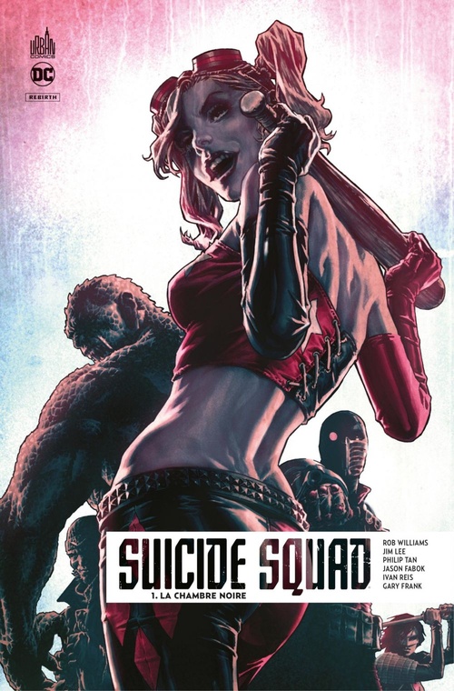 Couverture ebook de Suicide Squad Rebirth - Tome 1 - La chambre noire, de Rob Williams