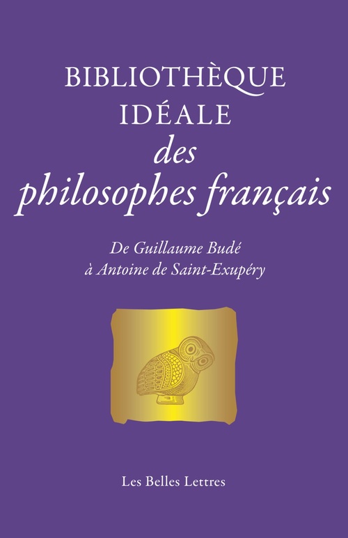 ebook cover of Bibliothèque idéale des philosophes français, by Jean-Louis Poirier