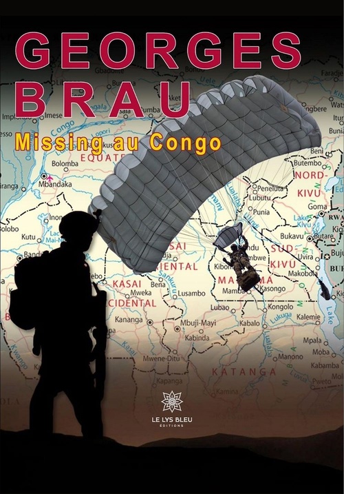 Couverture ebook de Missing au Congo, de Georges Brau