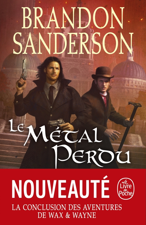 Couverture ebook de Le Métal perdu (Fils-des-Brumes : Wax & Wayne, Tome 4), de Brandon Sanderson