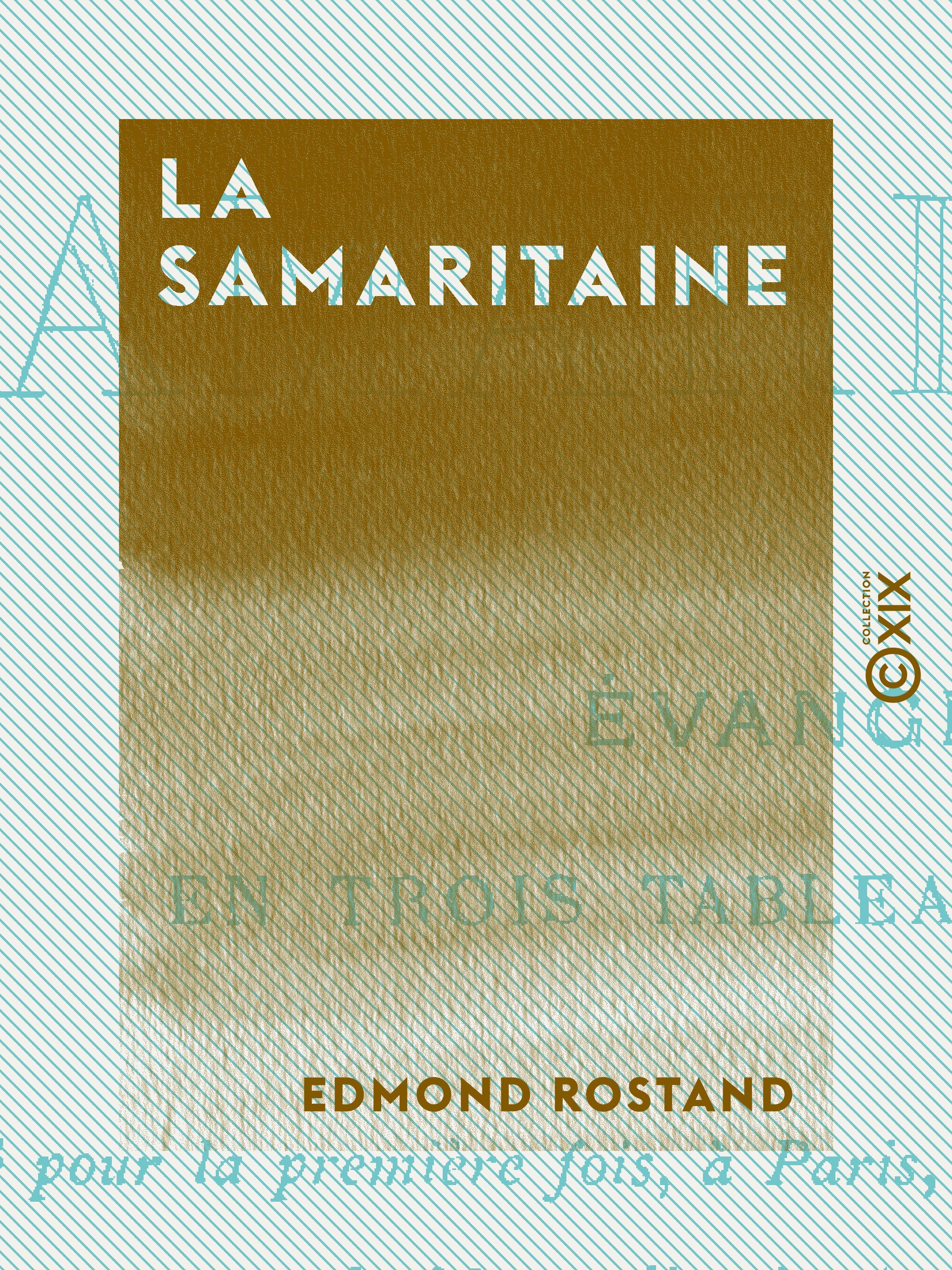 ebook cover of La Samaritaine, by Edmond Rostand