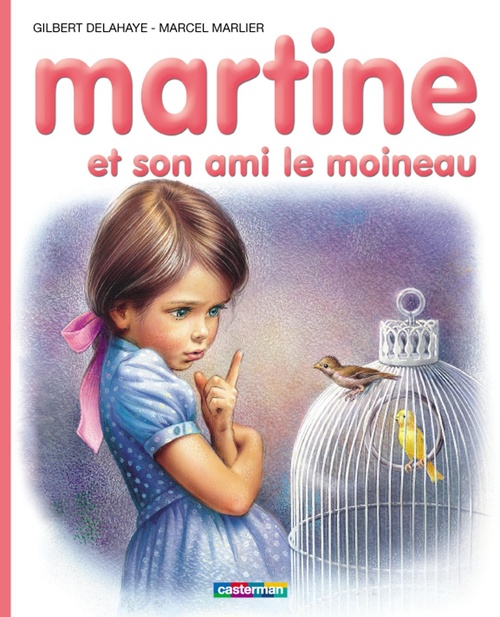 Couverture ebook de Martine et son ami le moineau, de Gilbert Delahaye, Marcel Marlier