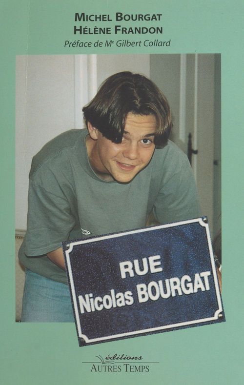 ebook cover of Rue Nicolas Bourgat, by Helene Frandon, Michel Bourgat