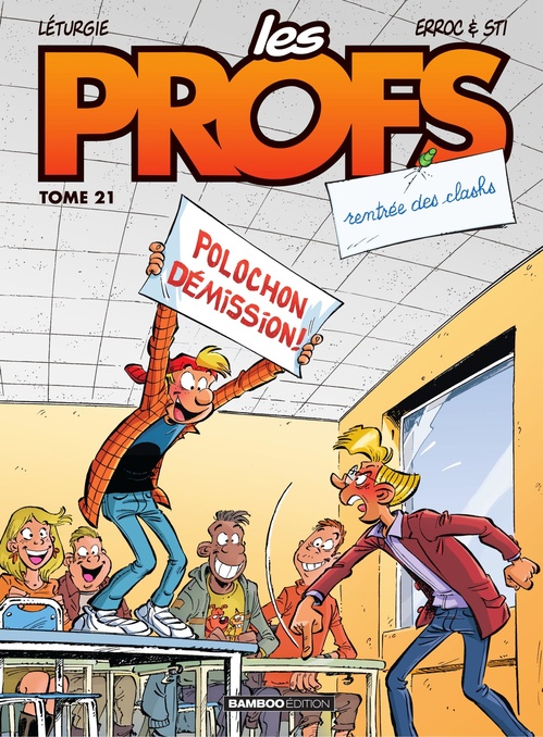 ebook cover of Les Profs - Tome 21 - Rentrée des clashs, by Simon Léturgie, Erroc, Pica