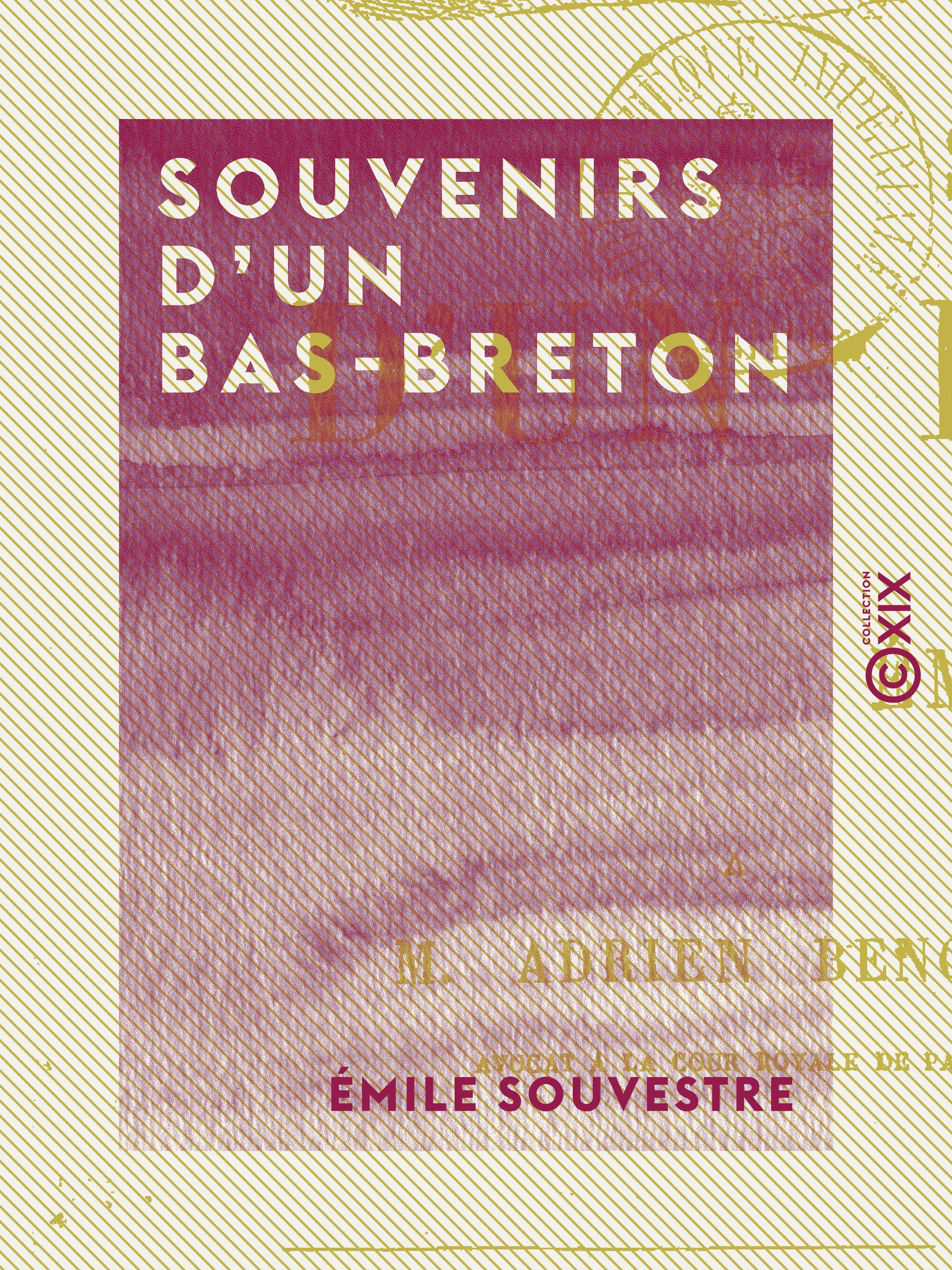 ebook cover of Souvenirs d'un Bas-Breton, by Emile Souvestre