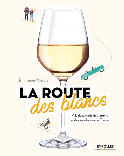 ebook cover of La route des blancs, by Emmanuel Abadie