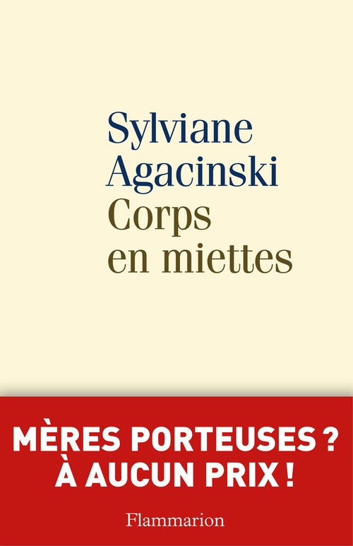 ebook cover of Corps en miettes, by Sylviane Agacinski