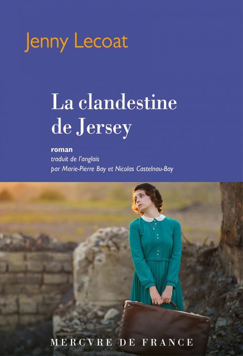 Couverture ebook de La clandestine de Jersey, de Jenny Lecoat