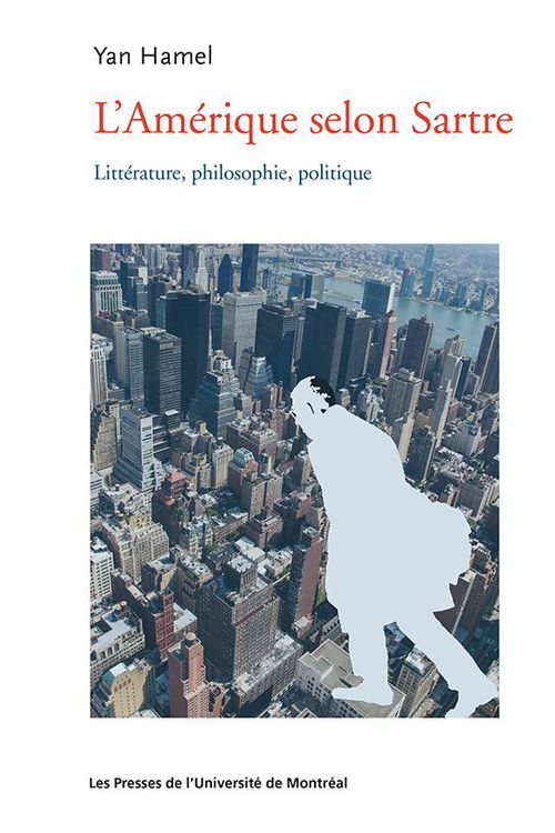 ebook cover of L'Amérique selon Sartre, by Hamel Yan