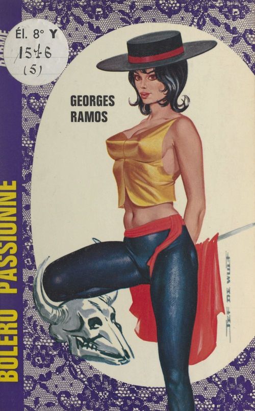 Couverture ebook de Boléro passionné, de Georges Ramos