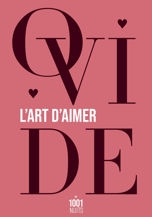 Couverture ebook de L'art d'aimer, de Ovide