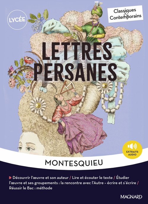 ebook cover of Lettres persanes - Classiques et Contemporains, by Charles de Montesquieu