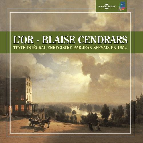 audiobook cover of L'or, by Blaise Cendrars