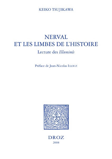 ebook cover of Nerval et les limbes de l'histoire : lecture des "Illuminés", by Tsujikawa Keiko