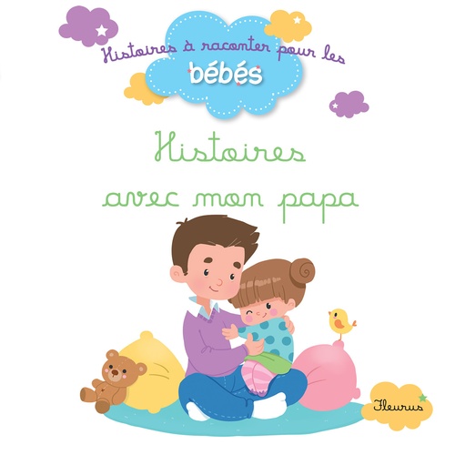 Couverture ebook de Histoires avec mon papa, de Collectif