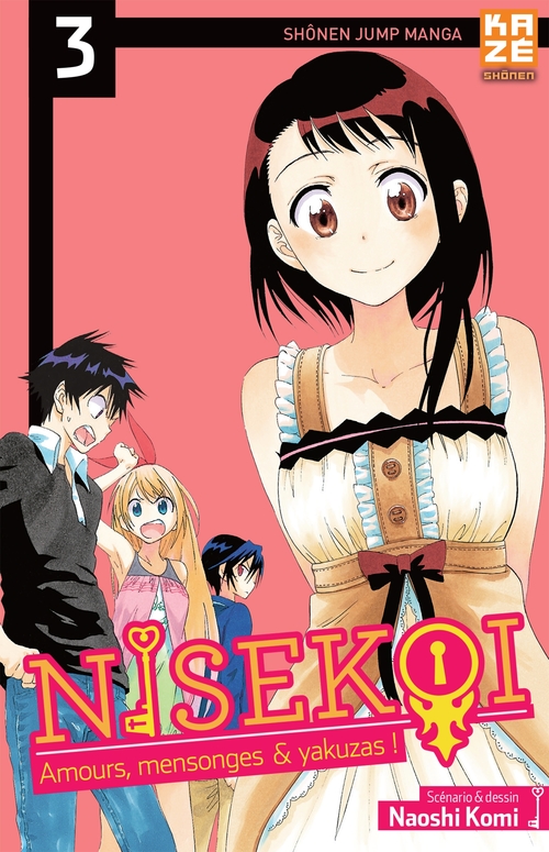 ebook cover of Nisekoi - Amours, mensonges et yakuzas ! T03, by Naoshi Komi