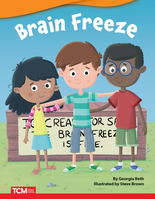 ebook cover of Brain Freeze, by Georgia Beth