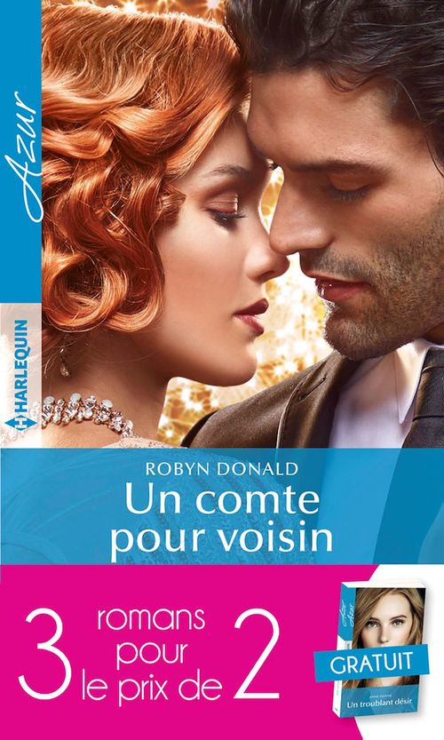 Couverture ebook de Pack 3 pour 2 Azur - Janvier 2019, de Helen Brooks, Robyn Donald, Anne Oliver