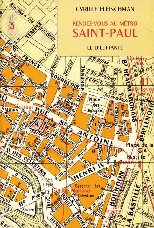 Couverture ebook de Rendez-vous au métro Saint-Paul, de Cyrille Fleishman
