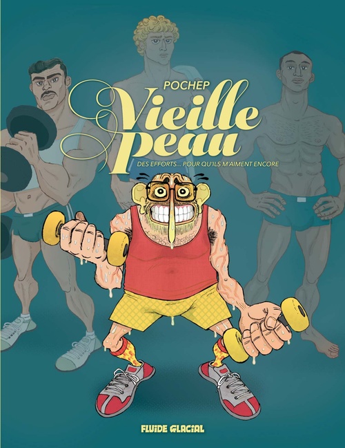 Couverture ebook de Vieille peau - Avoir été, être et durer, de Pochep