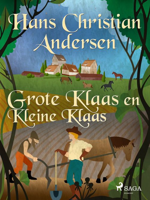 ebook cover of Grote Klaas en Kleine Klaas, by Hans Christian Andersen