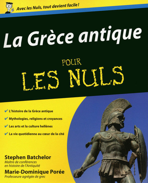 ebook cover of La Grece antique pour les nuls, by Marie-dominique Porée-rongier