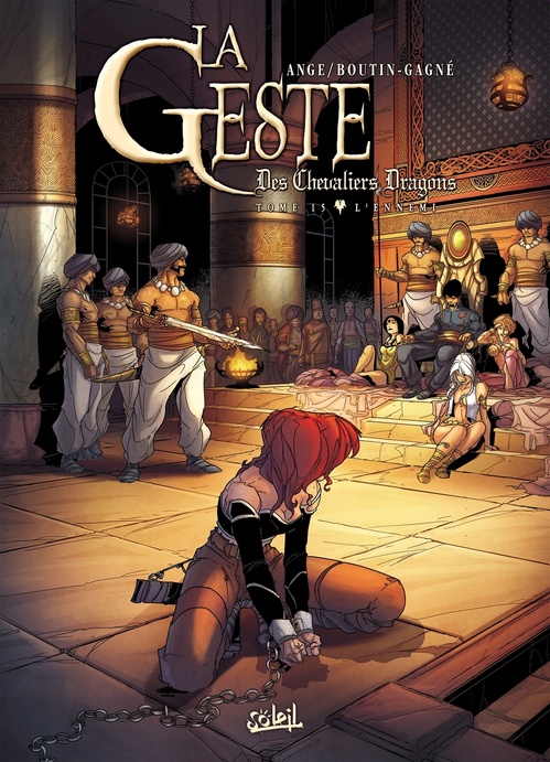 Couverture ebook de La Geste des Chevaliers Dragons T15 - L'énnemi, de Ange