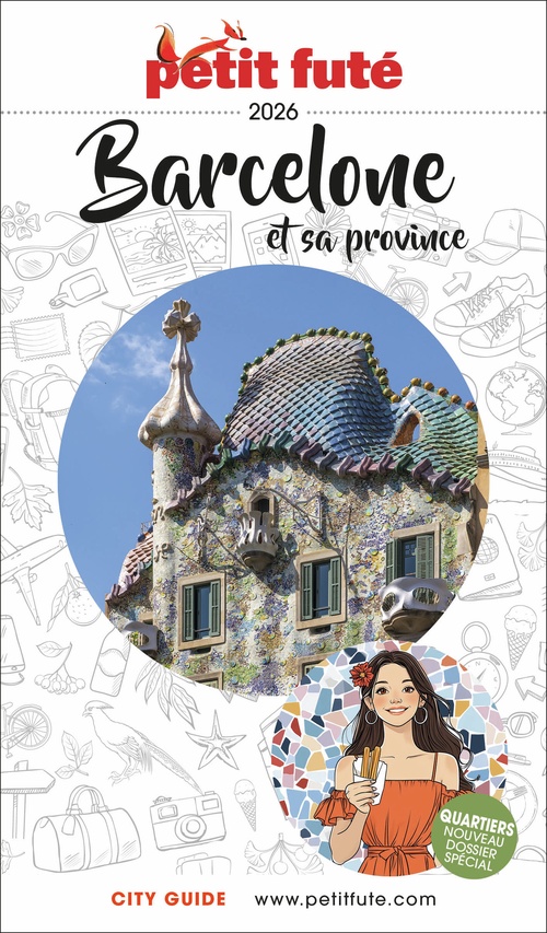 ebook cover of Guide Barcelone Et Sa Province 2026 Petit Futé, by Collectif