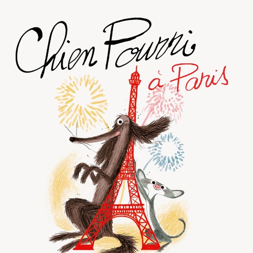 audiobook cover of Chien Pourri à Paris, by Colas Gutman, Marc Boutavant